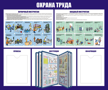 С95 Стенд охрана труда (с перекидной системой) (1200х1000 мм, пластие 3 мм, Прямая печать на пластик) - Стенды - Стенды по охране труда - Магазин охраны труда и техники безопасности stroiplakat.ru